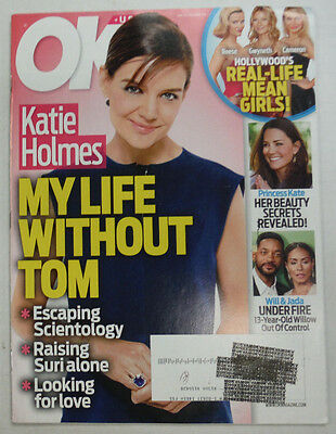 OK! Magazine Katie Holmes & Gwyneth Paltrow Cameron Diaz May 2014 051115R