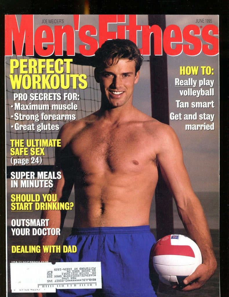 Men's Fitness Magazine June 1995 Perfect Workouts EX w/ML 012417jhe
