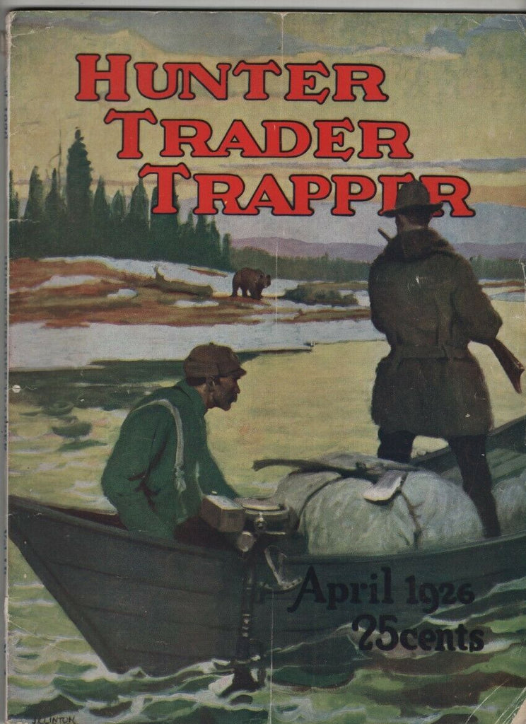Hunter Trader Trapper Mag Witchcraft Of Woodcraft april 1926 021021nonr