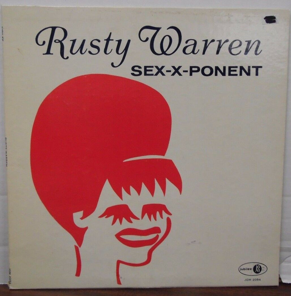 Rusty Warren sex-x-ponent 33RPM JGM2054 103016LLE