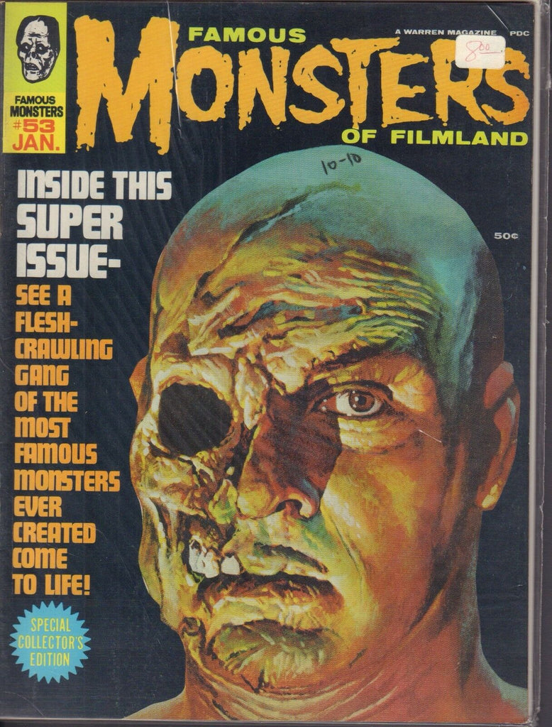 Famous Monsters #53 January Super Issue Famous Monsters 013018DBE