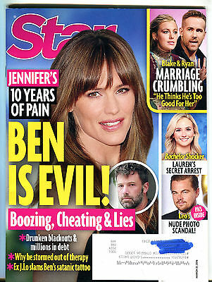 Star Magazine March 21 2016 Ben Affleck EX 042816jhe