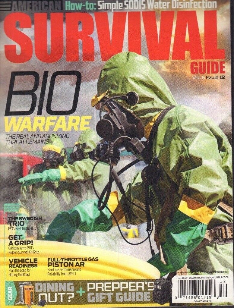 American Survival Guide Magazine Bio Warfare December 2016 010918nonr