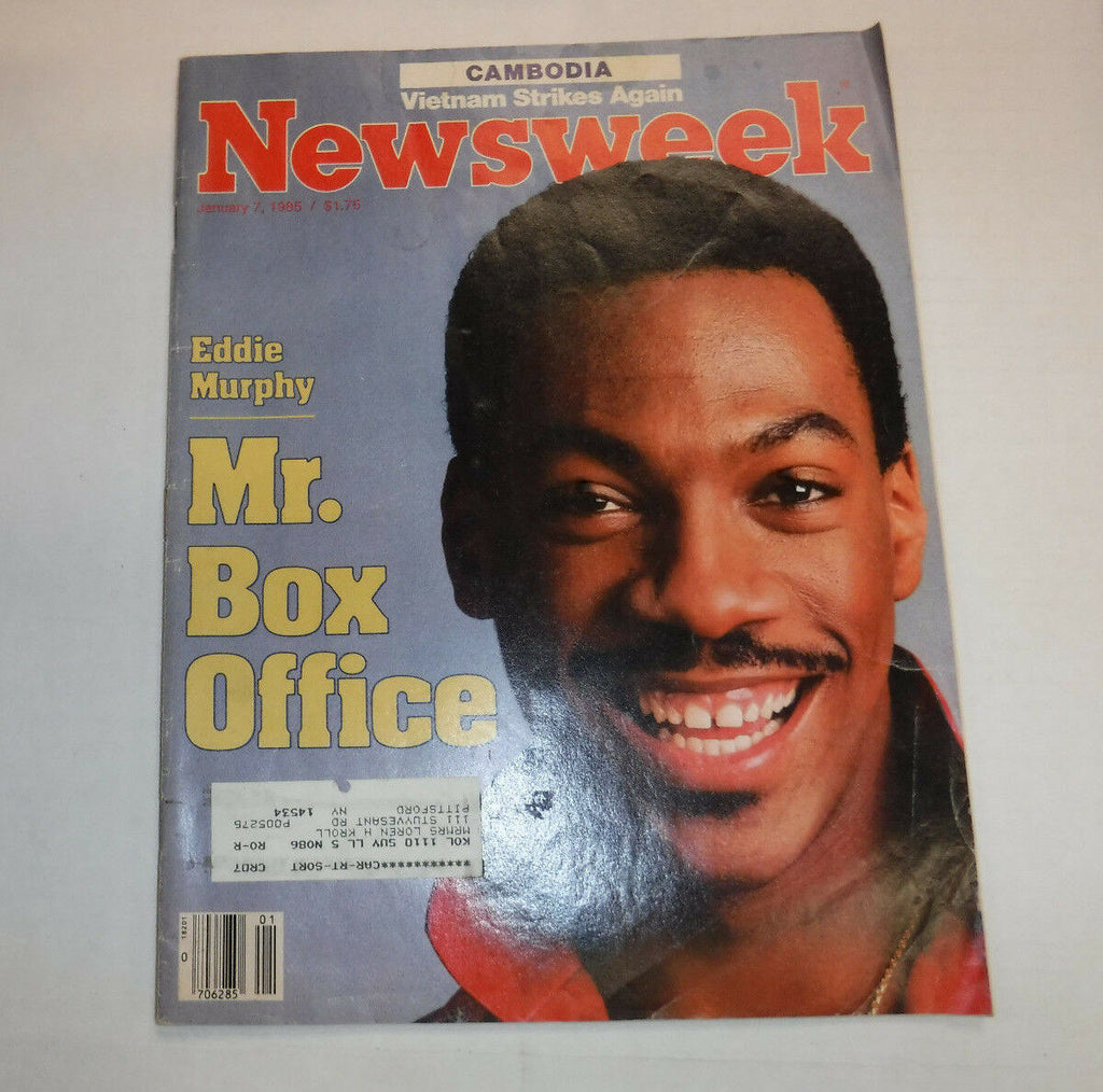 Newsweek Magazine Eddie Murphy Mr. Box Office January 7, 1985 101916R