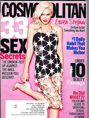 Cosmopolitan Magazine March 2015 Gwen Stefani EX 071616jhe