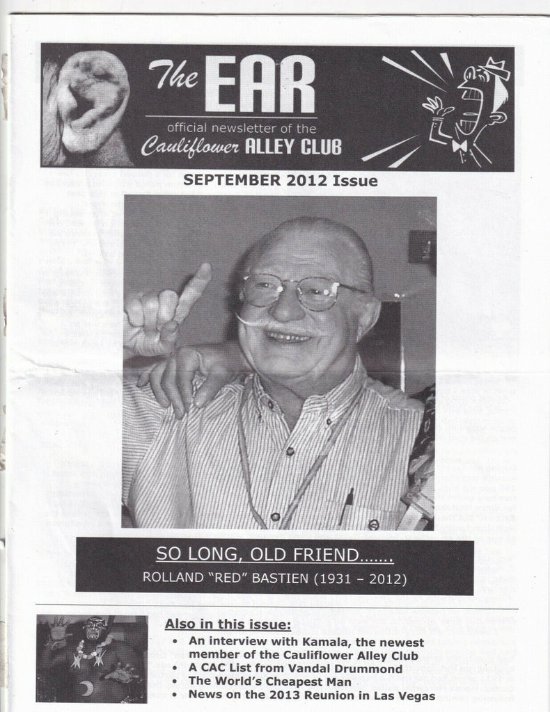 The Ear Wrestling Magazine Rolland Bastien Kamala September 2012 062419nonr