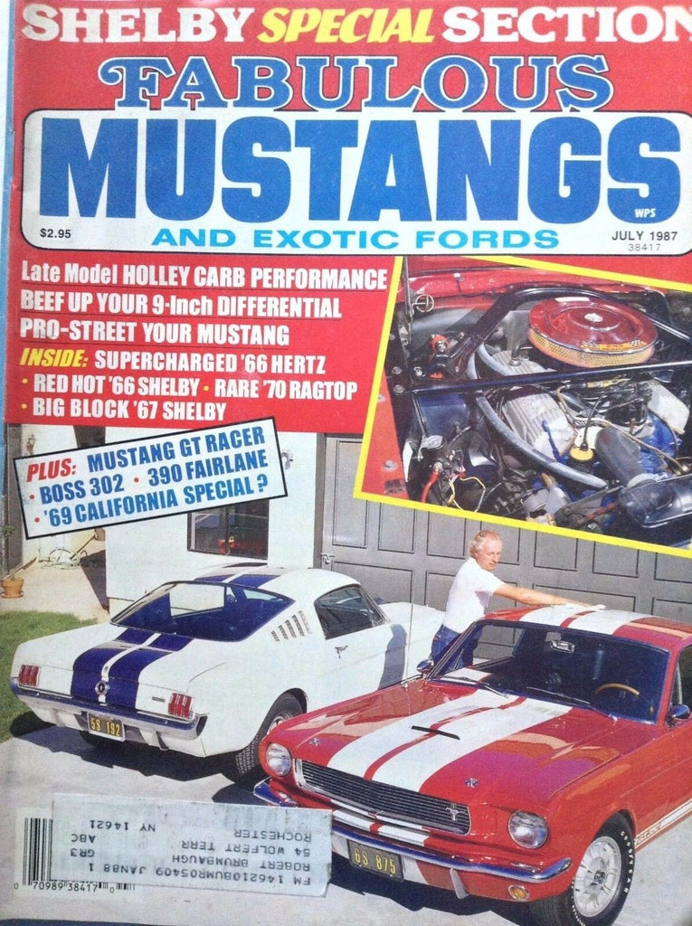 Fabulous Mustangs Magazine Holley Carb Performance July 1987 092617nonrh