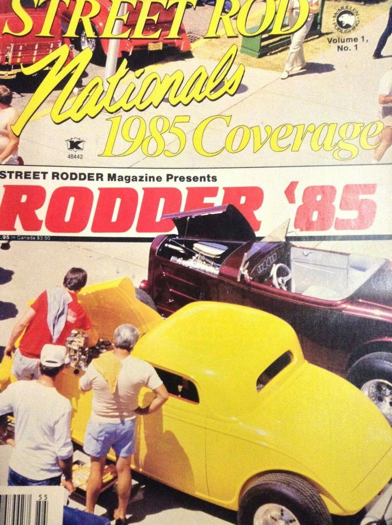 Street Rod Nationals Magazine Rodder 1985 Vol.1 No.1 012919nonr