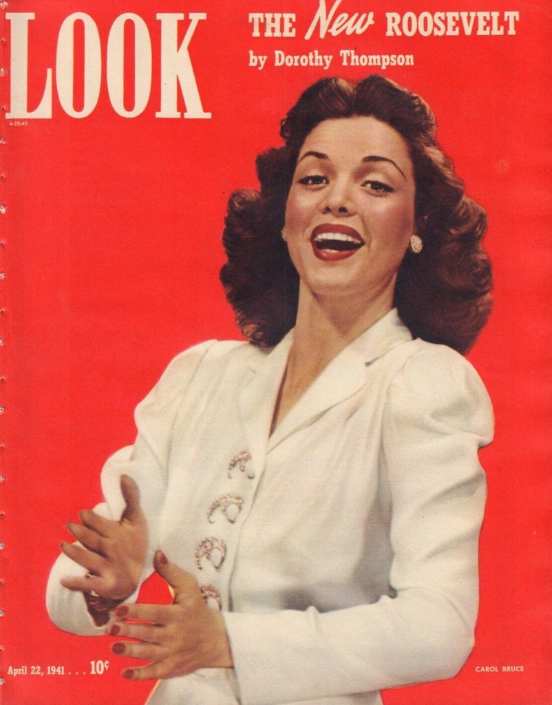 Look April 22 1941 Dorothy Thompson Carol Bruce 011419DBE
