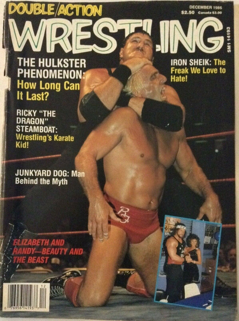Double Action Wrestling Magazine Hulk Hogan December 1986 022219nonrh