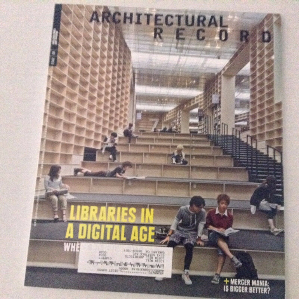 Architectural Record Magazine Digital Age Libraries March 2011 070217nonrh