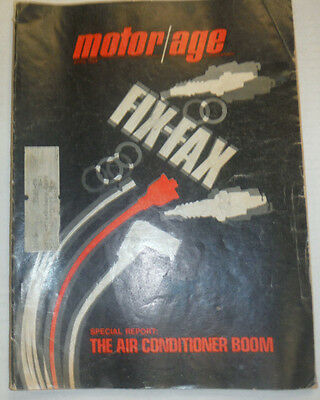 Motor Age Magazine Fix Fax & The Air Conditioner Boom April 1968 020415R