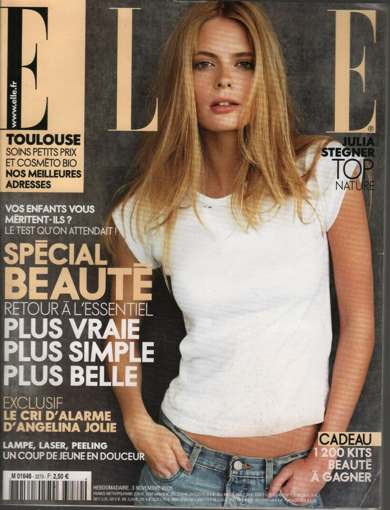 Elle French Fashion Magazine 3 Novembre 2008 Julia Stegner 091719AME2