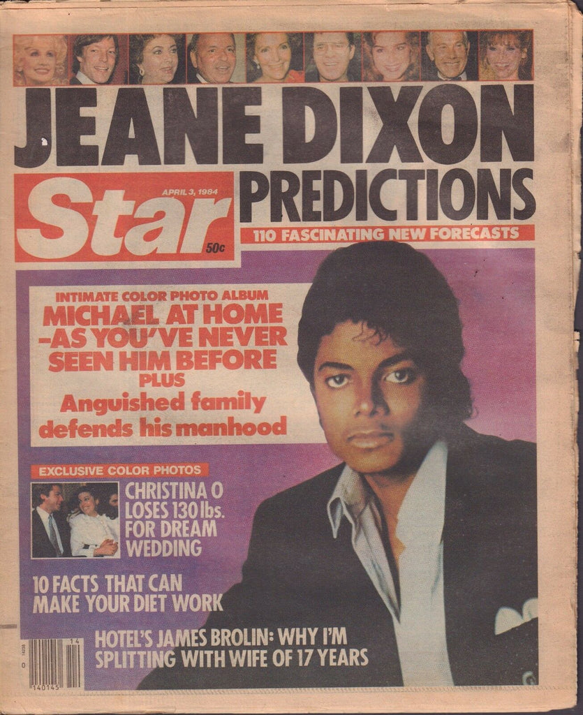 Star April 3 1984 Michael Jackson, Christina O 040417nonDBE