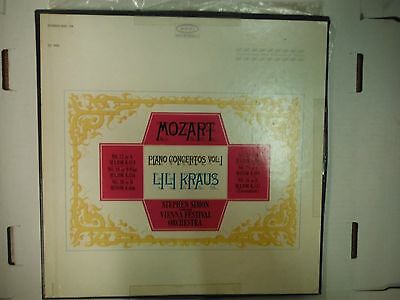33 RPM Vinyl Mozart Piano Concerto Vol. 1 Epic SC6054 010615KME