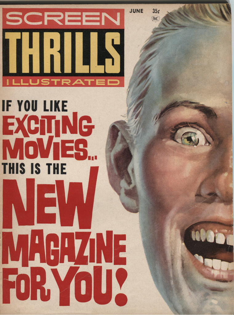 Screen Thrills Illustrated June 1962 Basil Gogos Jock Mahoney 080520DBE