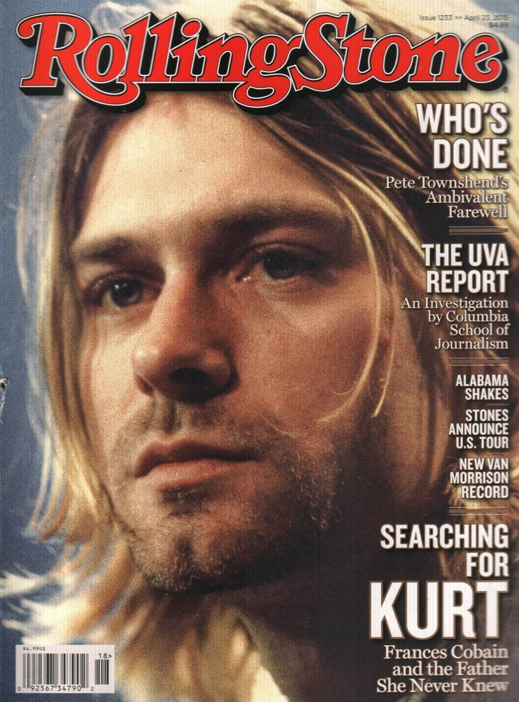 Rolling Stone Magazine April 2015 Kurt Cobain Frances Van Morrison 031820AME