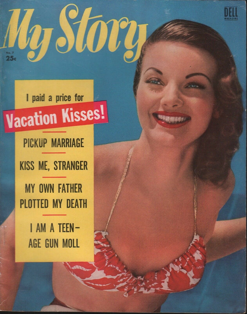 My Story Vintage Magazine #7 1955 Vacation Kisses 100118ame
