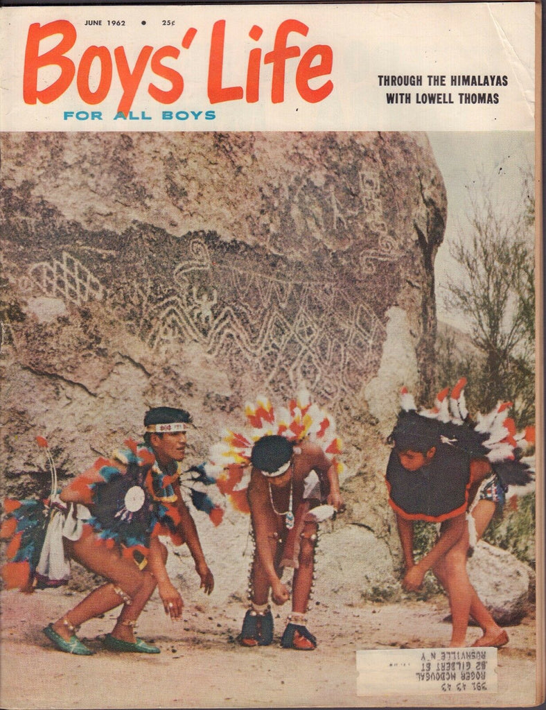 Boy's Life June 1962 Through the Himalayas w/ML 011717DBE