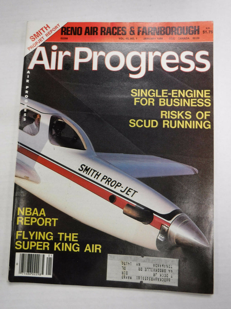 Air Progress Airplanes Magazine NBAA Report & King Air January 1983 121416R