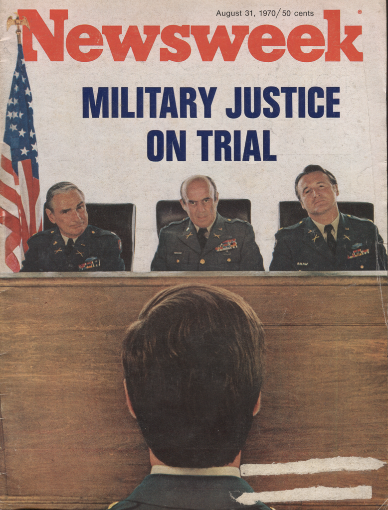 Newsweek August 31 1970 Military Justice on Trial John F Kennedy 041020DBE