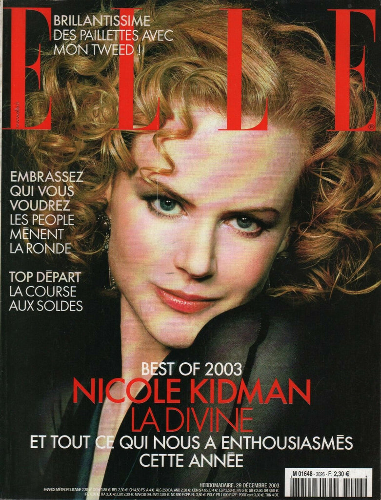 Elle French Fashion December 29 2003 Nicole Kidman Lynda Lemay 091420ame