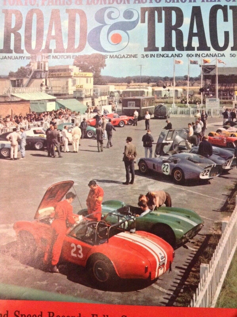 Road & Track Magazine Tokyo Paris & London Show Reports January 1965 011619nonr