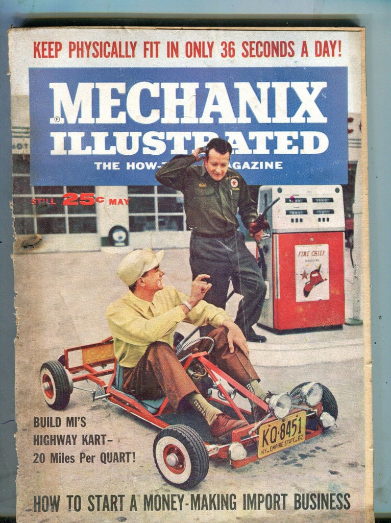 Mechanix Illustrated Magazine May 1962 Highway Kart 062817nonjhe