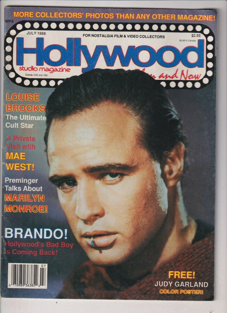 Hollywood Studio Magazine Judy Garland Marlon Brando July 1988 121319nonr2