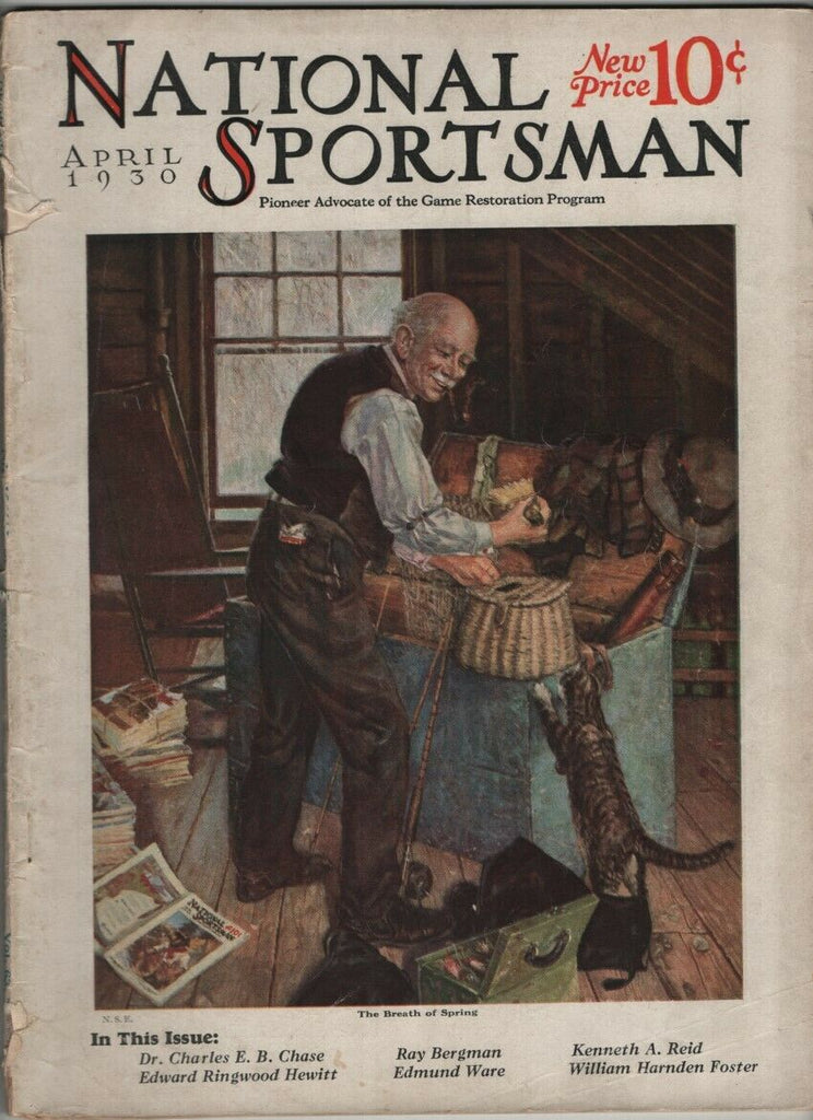 National Sportsman Mag Salmon Pools Of Miramichi April 1930 020321nonr