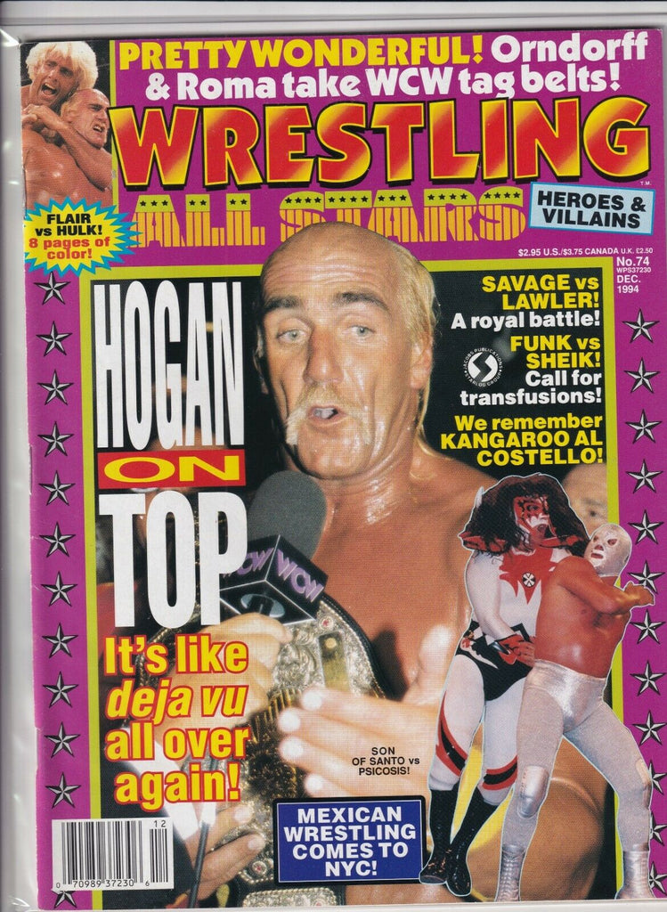 Wrestling All Stars Mag Hulk Hogan Ric Flair December 1994 091019nonr