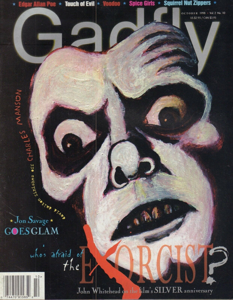 Gadfly October 1998 The Exorcist Charles Manson 012918DBE2