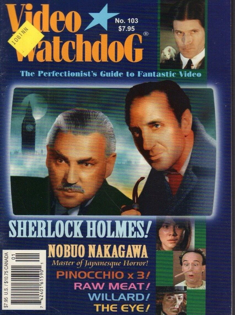 Video Watchdog no.103 Sherlock Holmes Nobout Nakagawa 021318DBE