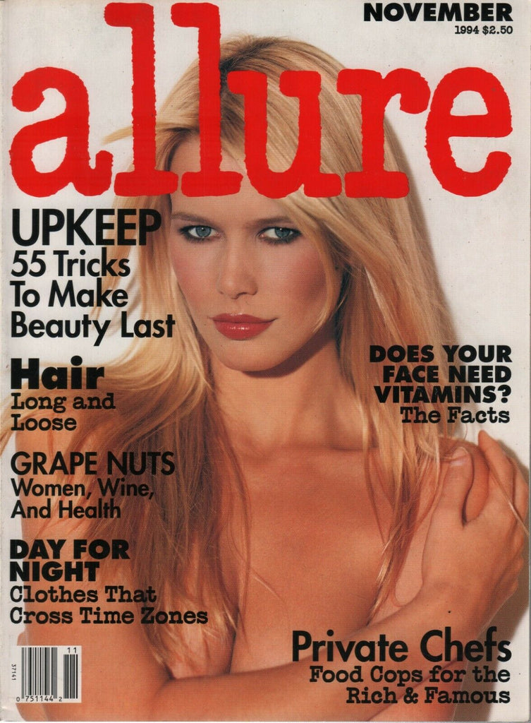 Allure November 1994 Claudia Schiffer Linda Fiorentino 080219DBE