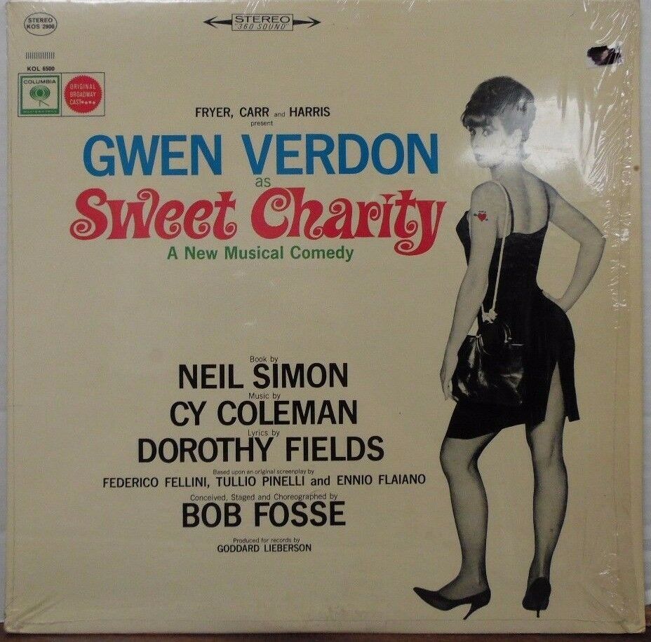 Gwen Verdon as Sweet Charity a musical comedy KOL6500 33RPM 103016LLE