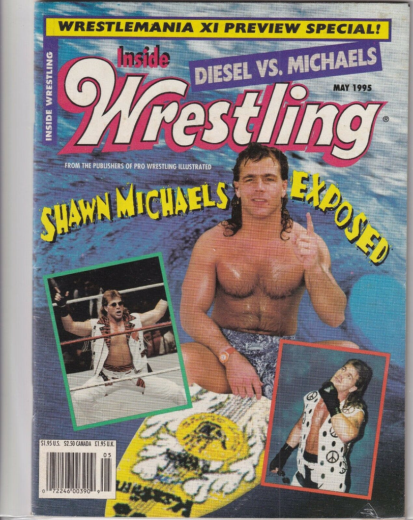 Inside Wrestling Magazine Shawn Michaels Expose Kevin Nash May 1995 060319nonr