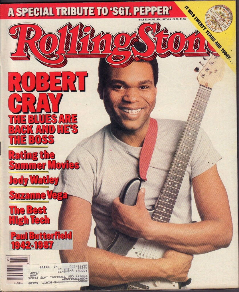 Rolling Stone June 18 1987 Robert Cray, Jody Watley w/ML VG 122816DBE