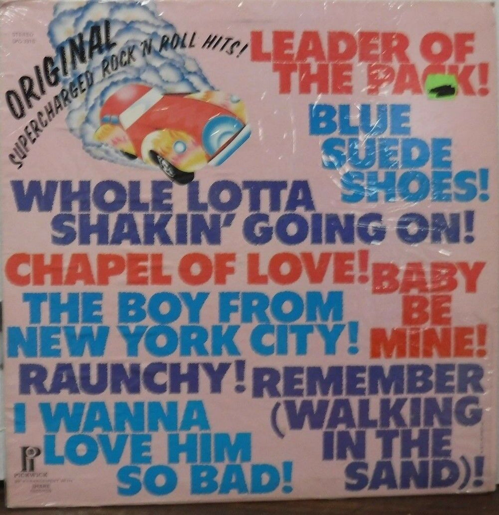 The Rockin' Originals 33RPM SPC3316 various artists 010717LLE