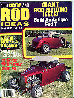 1001 Custom And Rod Ideas Magazine May 1976 Rod Building Issue EX 071916jhe