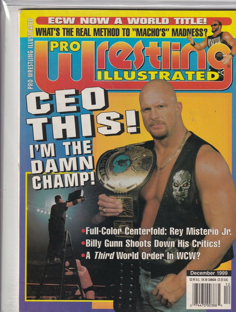 Pro Wrestling Illustrated Stone Cold Randy Savage December 1999 061419nonr