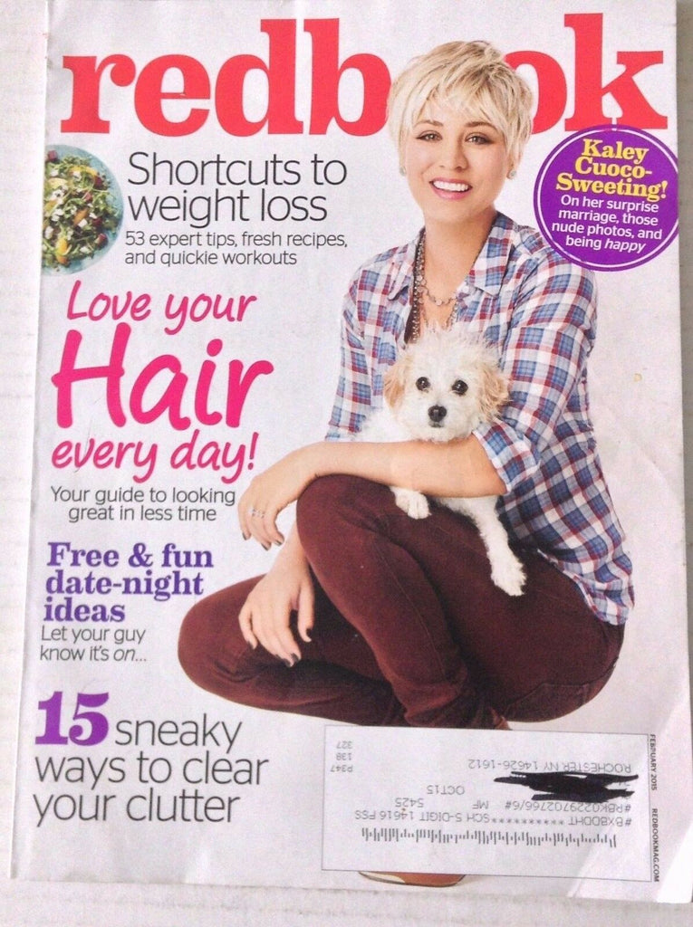 Redbook Magazine Kaley Cuoco Sweeting February 2015 042917nonrh2