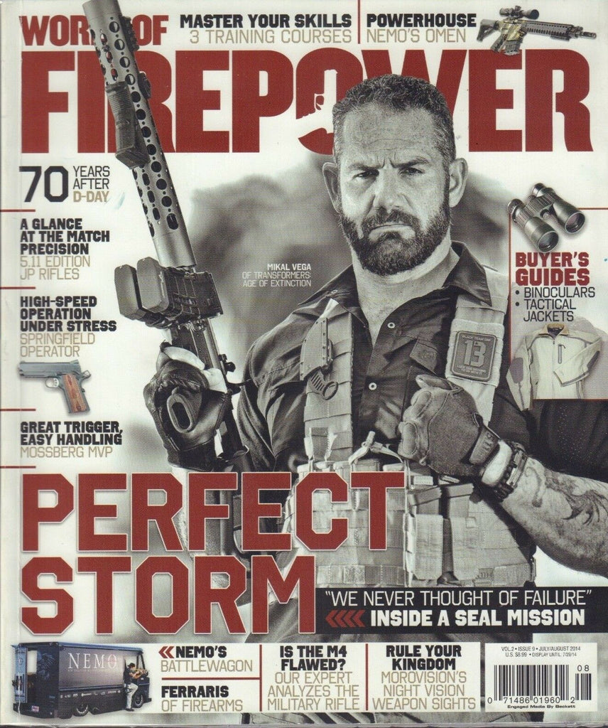 World Of Firepower Magazine Mikal Vega July/August 2014 010918nonr