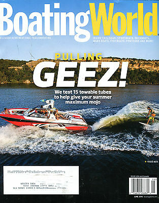 Boating World Magazine June 2016 Tige' RZX EX 080816jhe