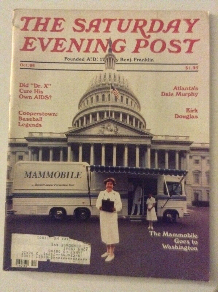 The Saturday Evening Post Dr.X & the Mammobile October 1986 060119nonrh