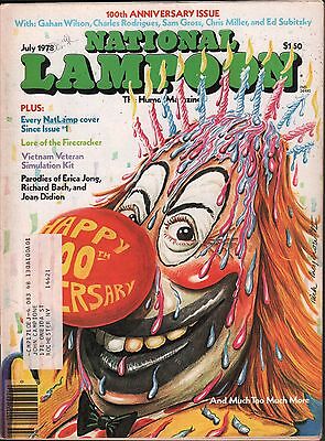 National Lampoon July 1978 100th Anniversary Issue w/ML EX 122915DBE2