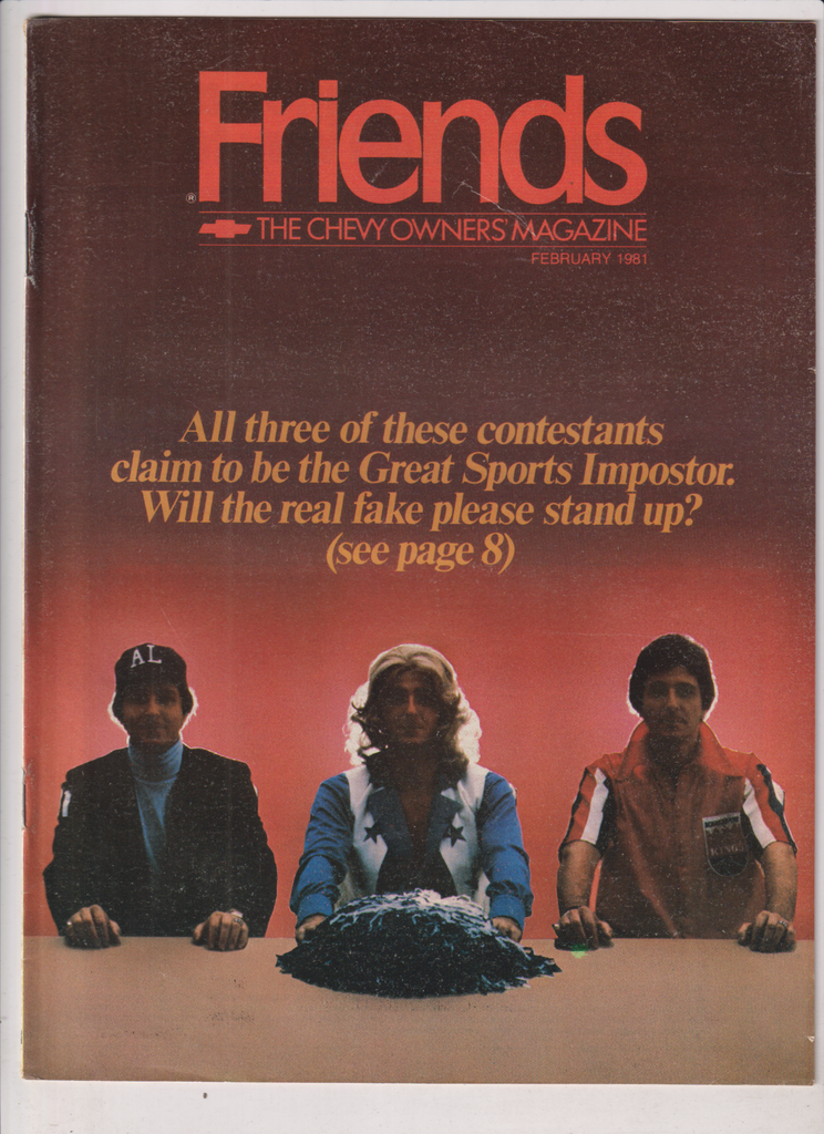 Friends The Chevy Owners' Mag Sports Impostor February 1981 011120nonr