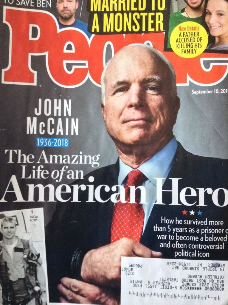 People Magazine John McCain Tribute September 10, 2018 120118nonrh