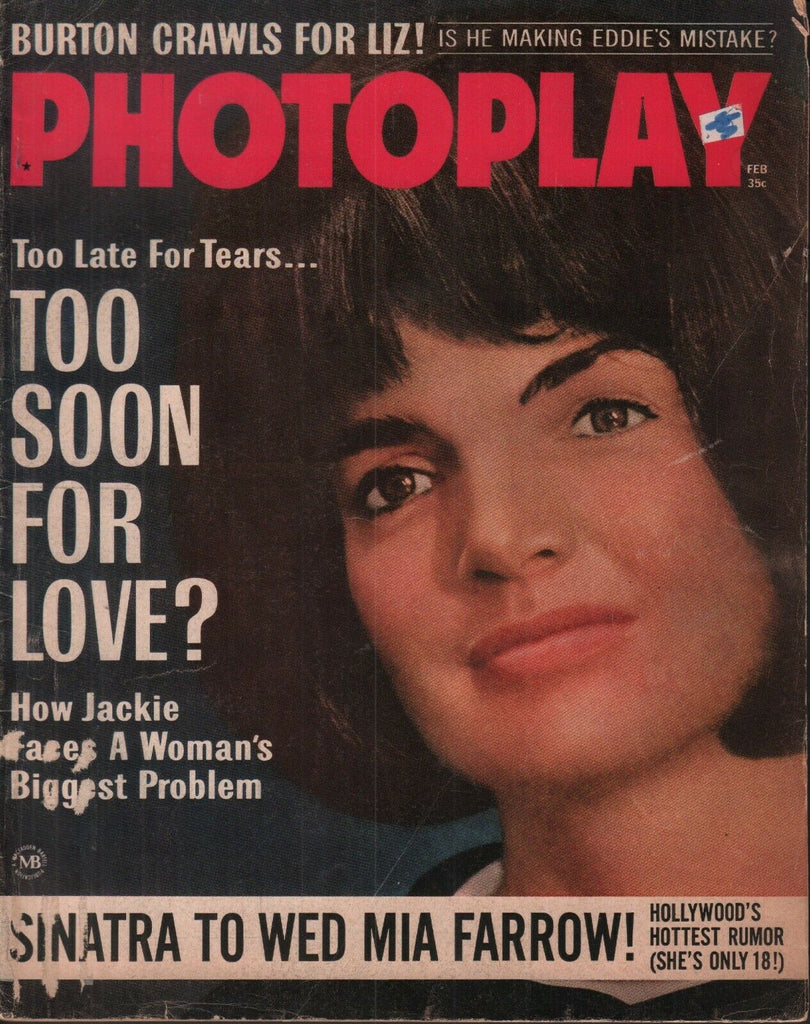 Photoplay February 1965 Jackie Kennedy Frank Sinatra 062019AME2