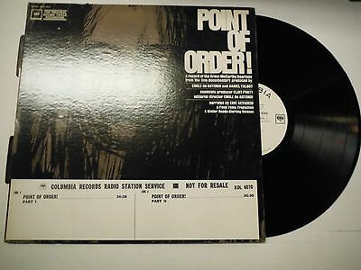 33 RPM Vinyl WLP Army McCarthy Point of Order Columbia KOL 6070 102814KME