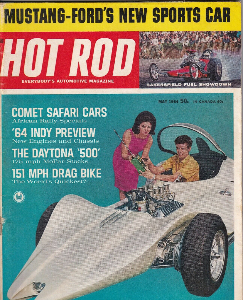 Hot Rod Magazine Comet Safari '64 Indy Preview May 1964 043019nonr